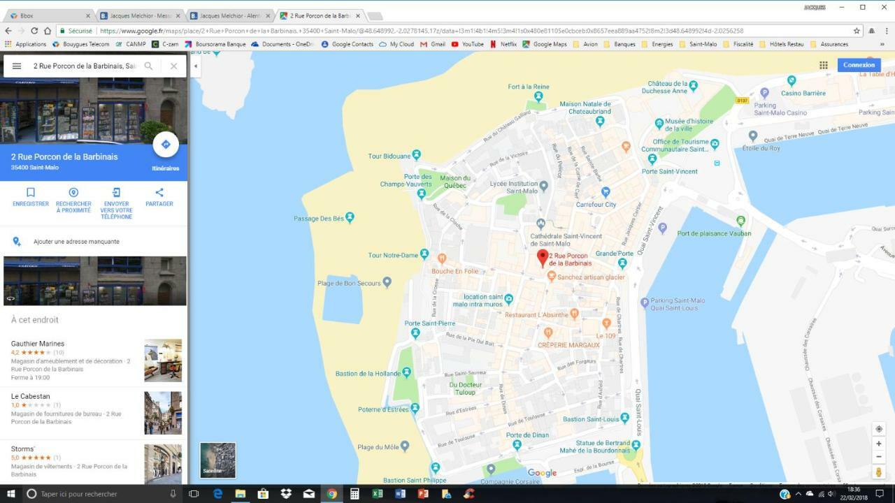 Jacques Melchior Meuble De Tourisme 3 Etoiles Intra Muros Saint-Malo